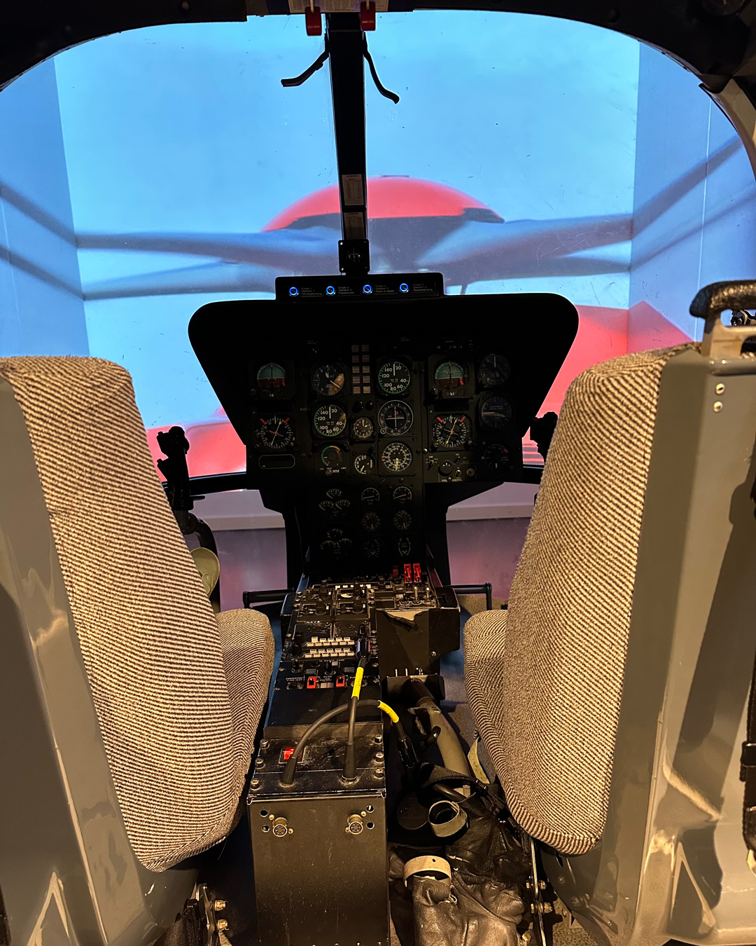 Hubschrauber-Simulator